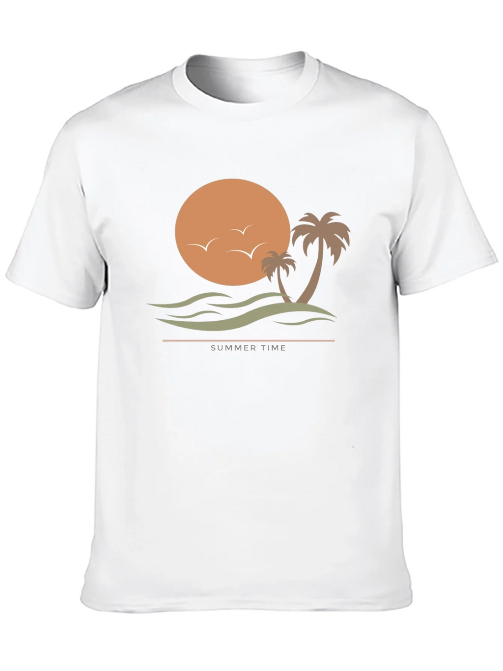 Summer Time Graphic Tee - Black T-Shirt product image 9