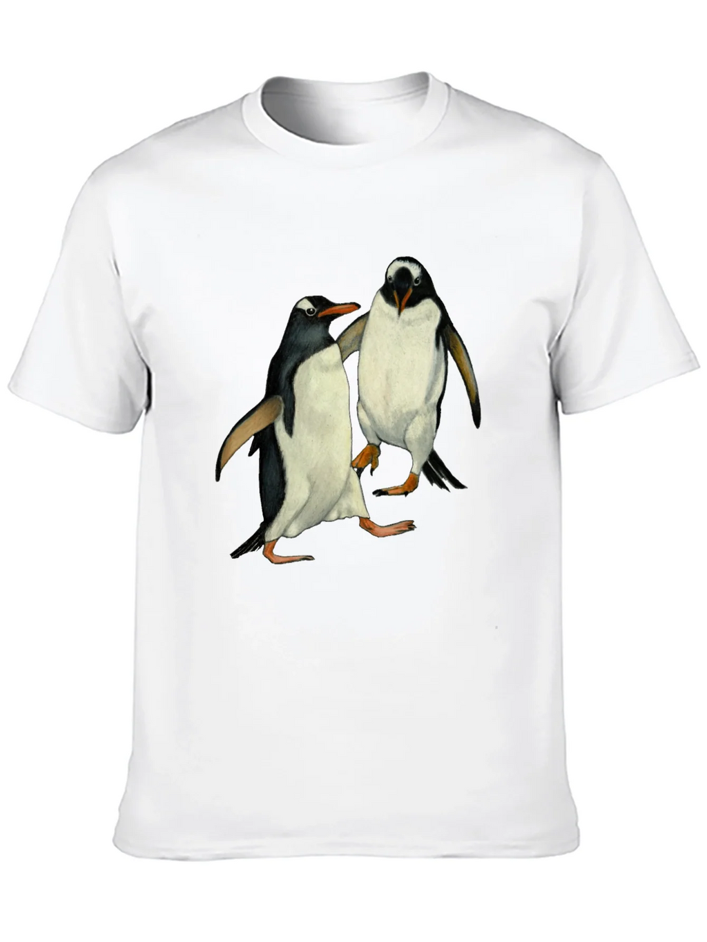 Penguin Print Black T-Shirt product image 9