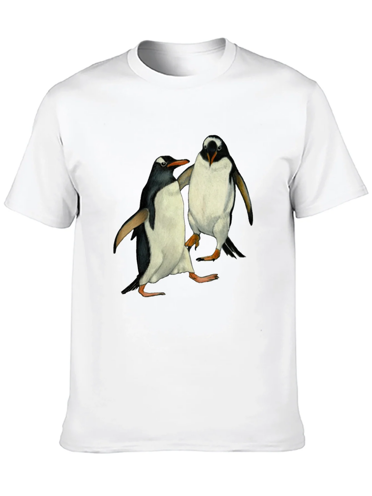Penguin Print Black T-Shirt product image 9