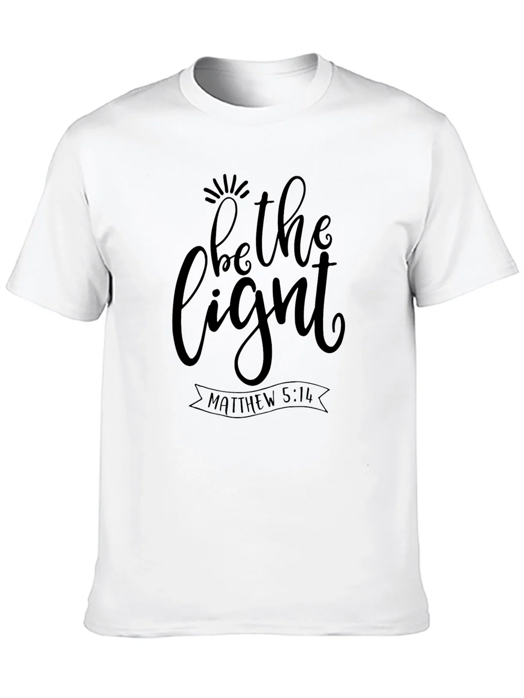 Be The Light T-Shirt - Matthew 5:14 Christian Tee product image 9