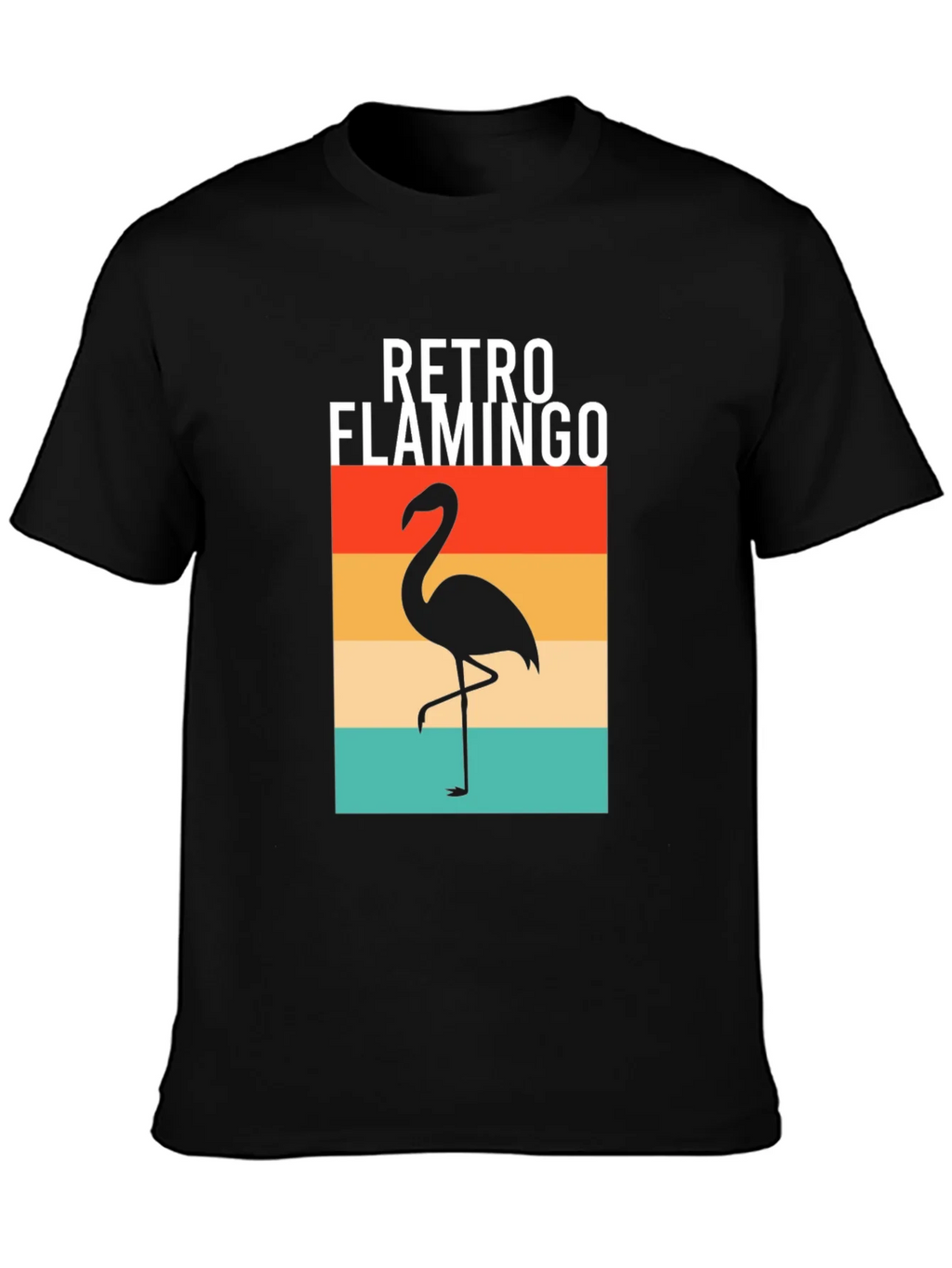 Retro Flamingo Graphic Tee - Stylish Comfort product image 3