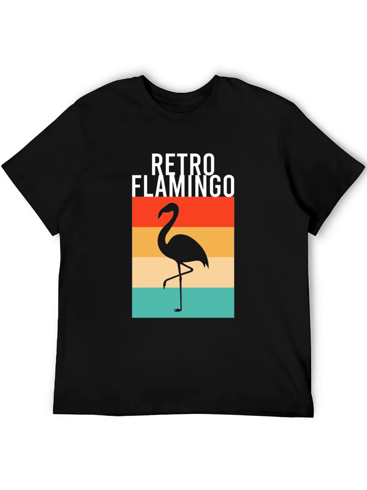 Retro Flamingo Graphic Tee - Stylish Comfort product image 5