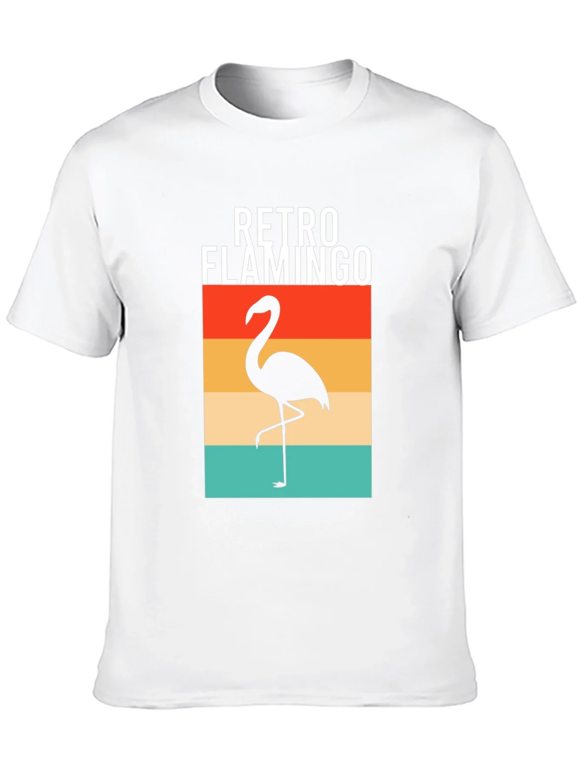 Retro Flamingo Graphic Tee - Stylish Comfort product image 9