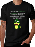Glow Worm Humor T-Shirt - Shine From Your Bum! product image 1