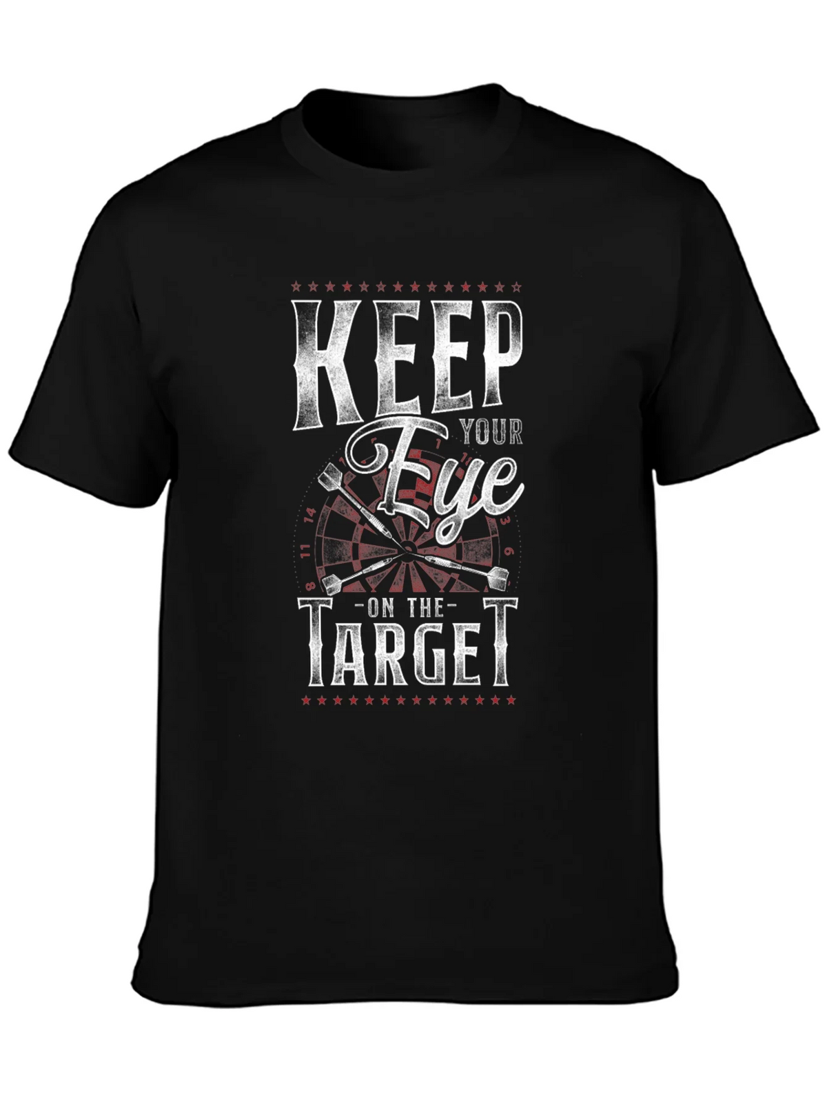 Keep Your Eye on the Target Black T-Shirt product image 3