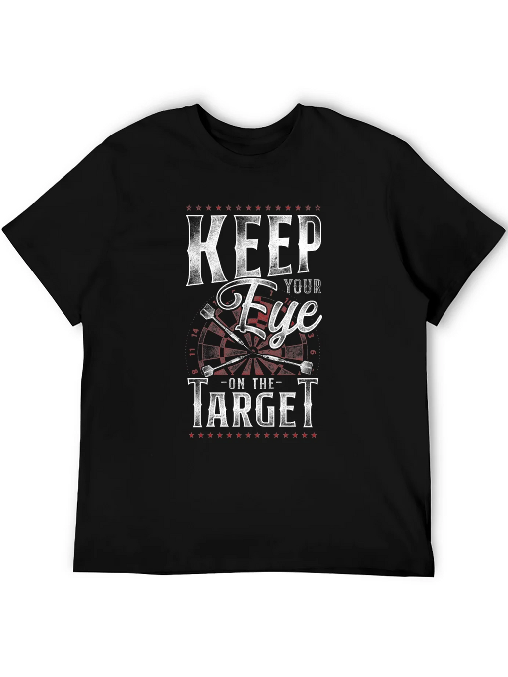 Keep Your Eye on the Target Black T-Shirt product image 5