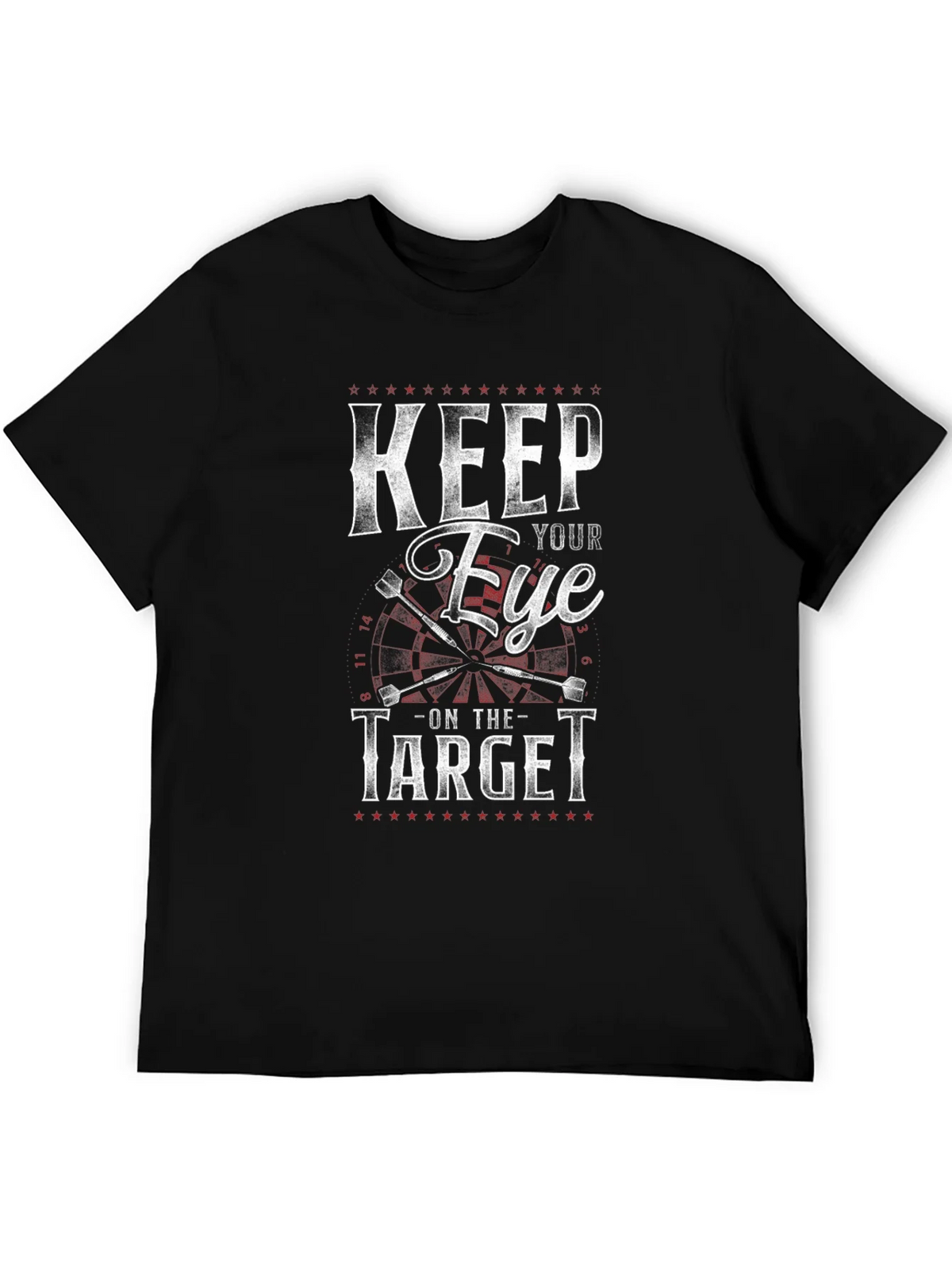 Keep Your Eye on the Target Black T-Shirt product image 5