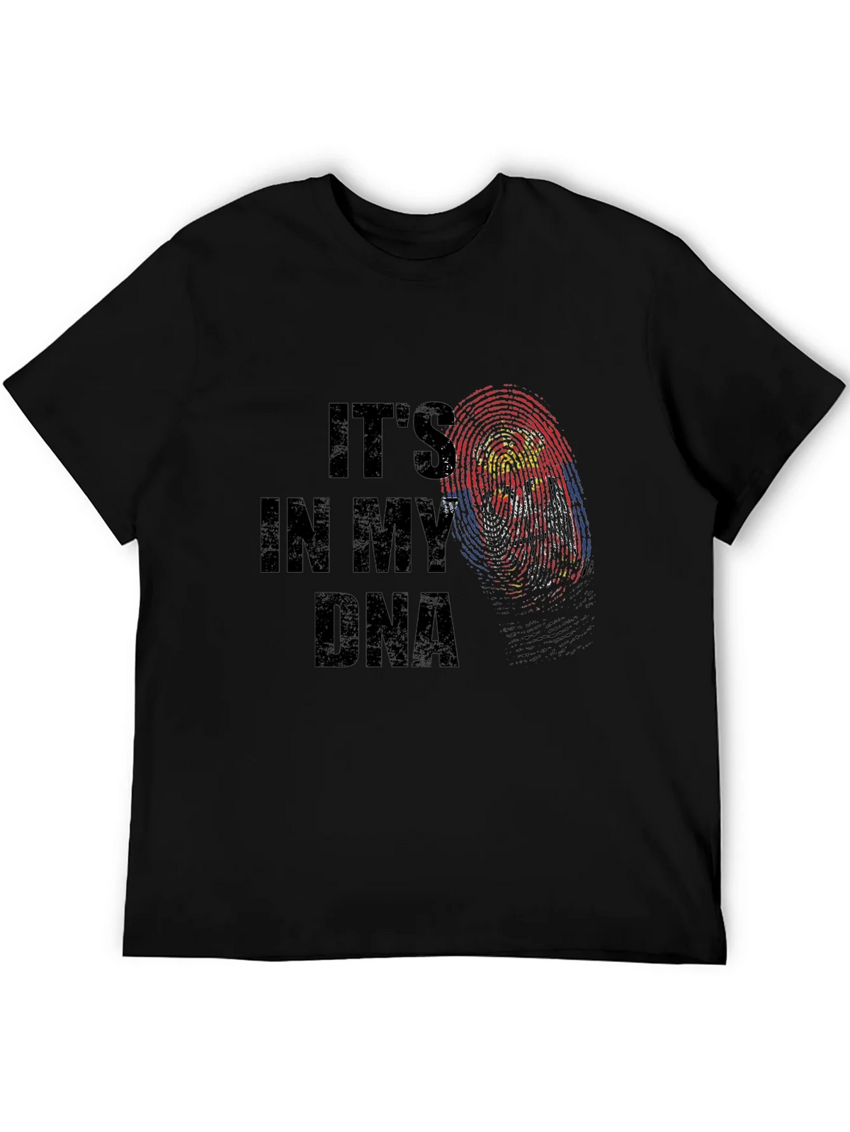Its In My DNA Fingerprint Graphic T-Shirt product image 4