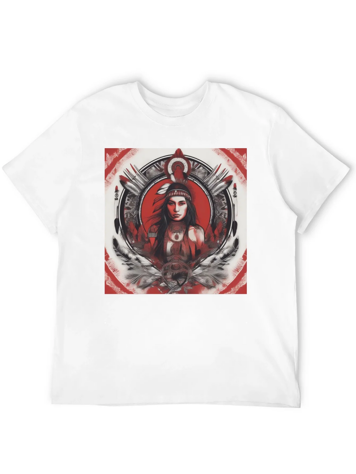 Native American Woman Graphic T-Shirt product image 10