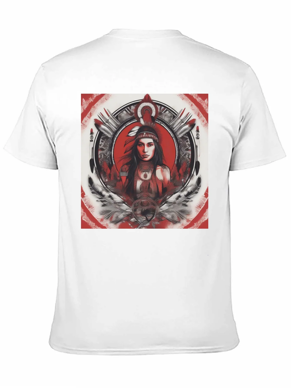 Native American Woman Graphic T-Shirt product image 9