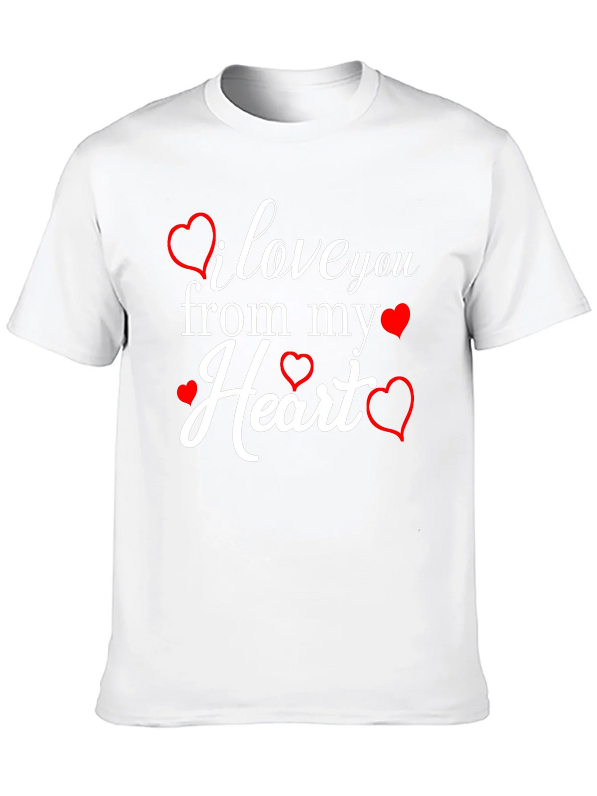 I Love You From My Heart Graphic Tee product image 9