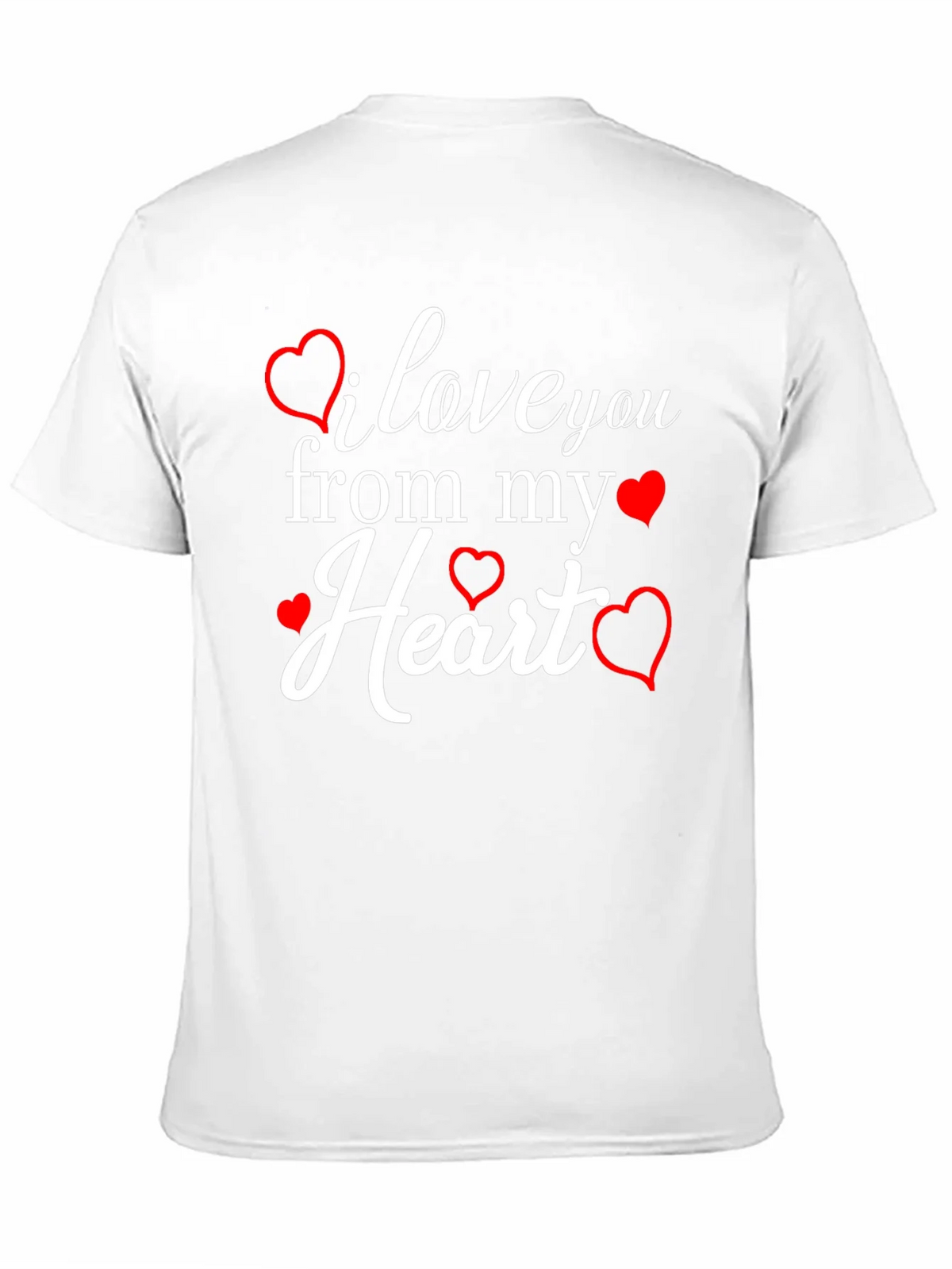 I Love You From My Heart Graphic Tee product image 10
