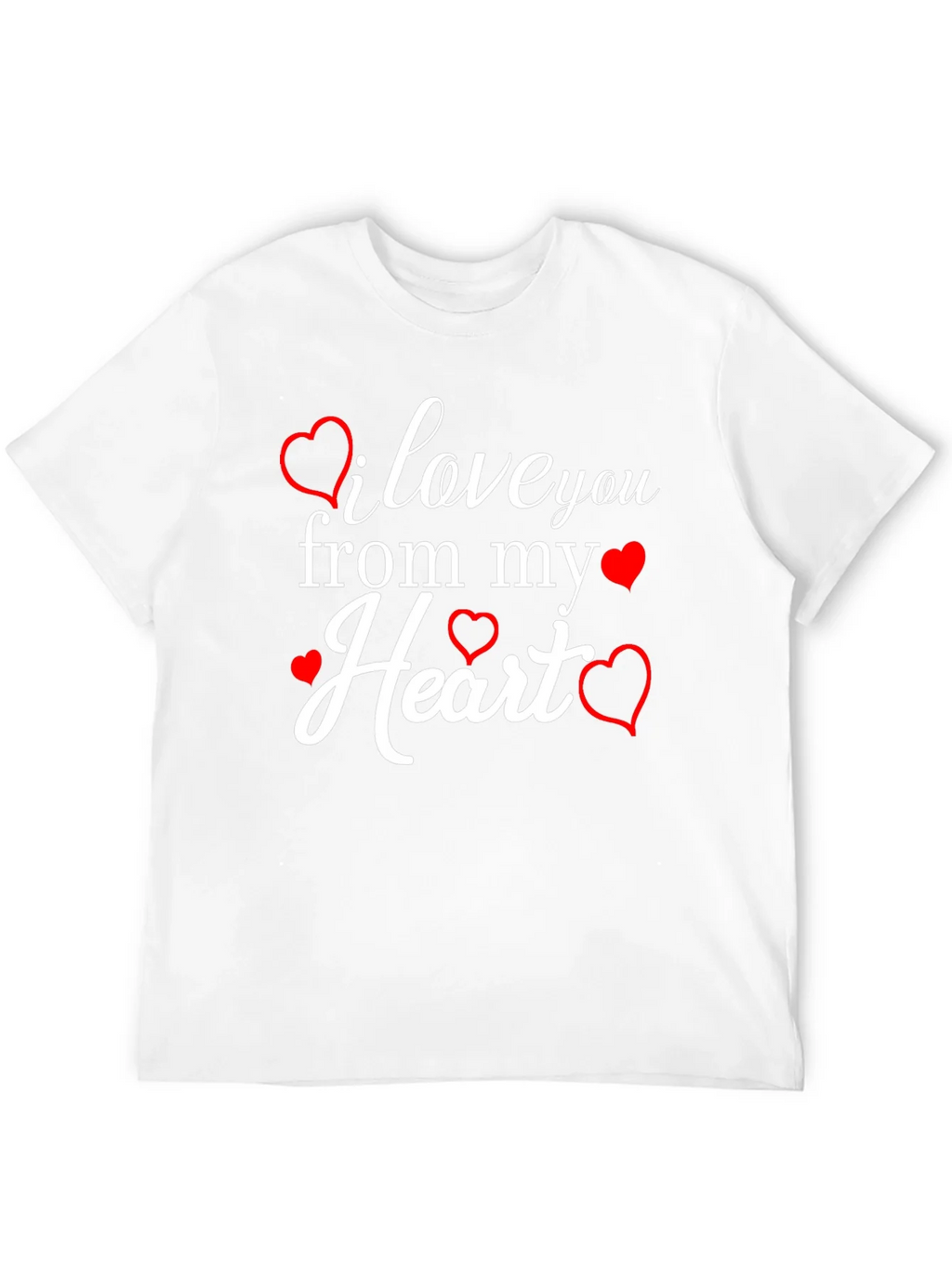 I Love You From My Heart Graphic Tee product image 11
