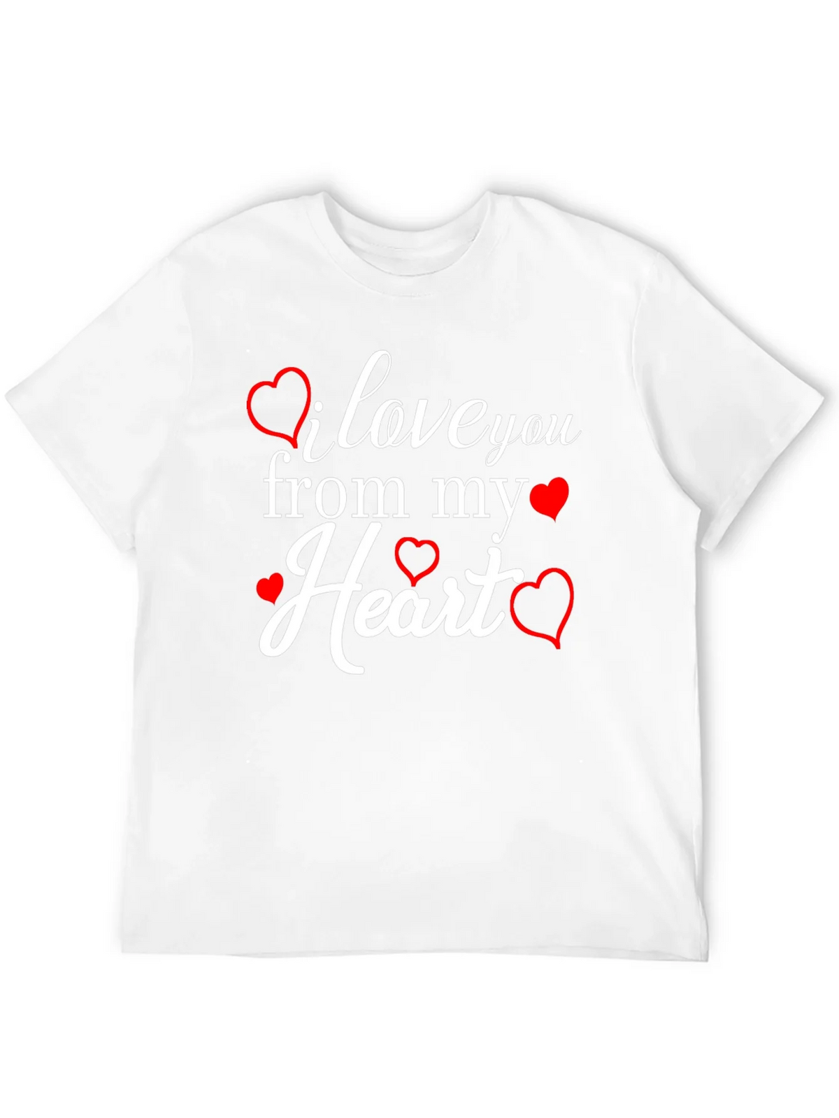 I Love You From My Heart Graphic Tee product image 11