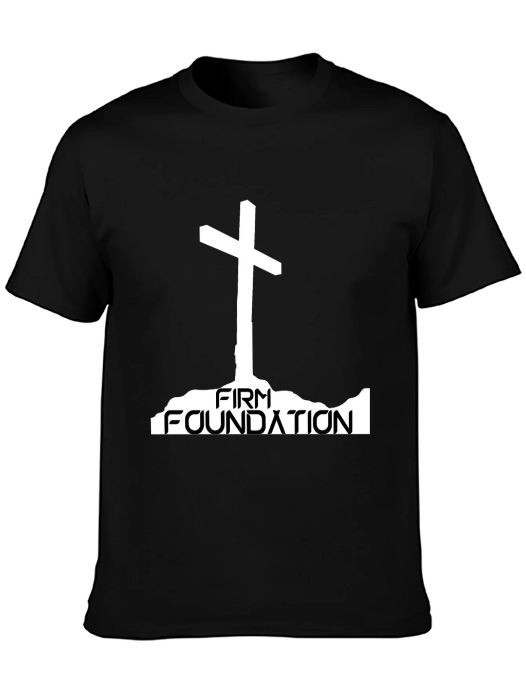 Firm Foundation Christian T-Shirt product image 3