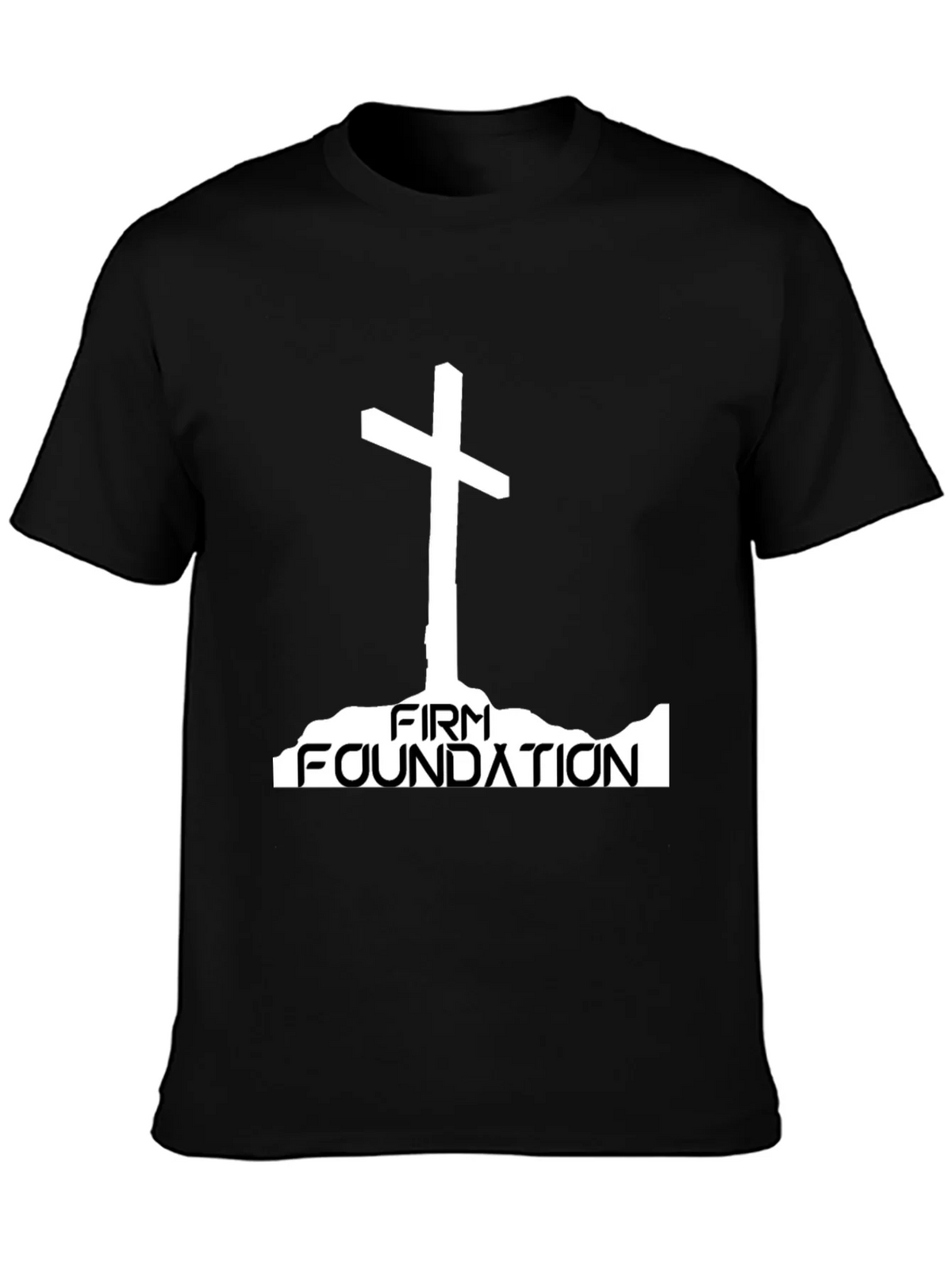 Firm Foundation Christian T-Shirt product image 3