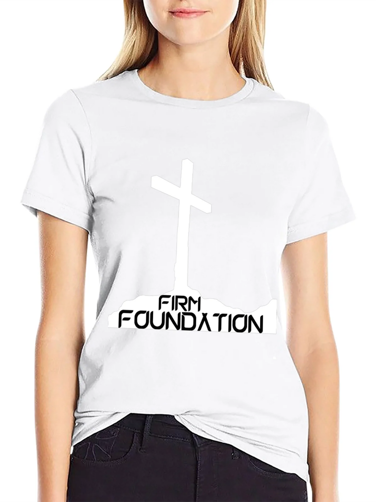 Firm Foundation Christian T-Shirt product image 8