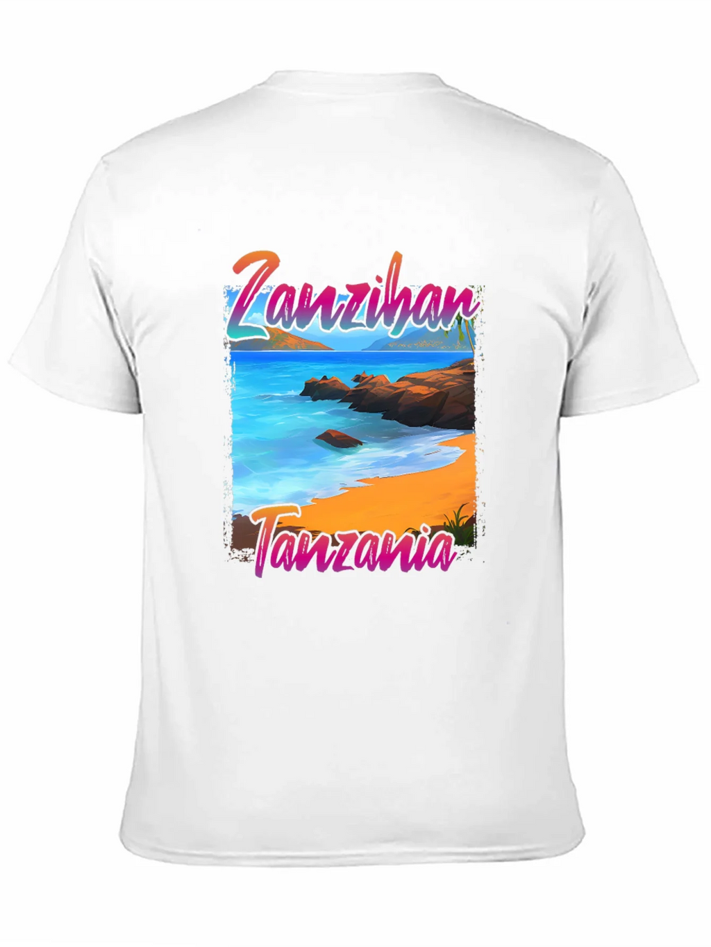 Zanzibar Tanzania Beach Graphic T-Shirt product image 10