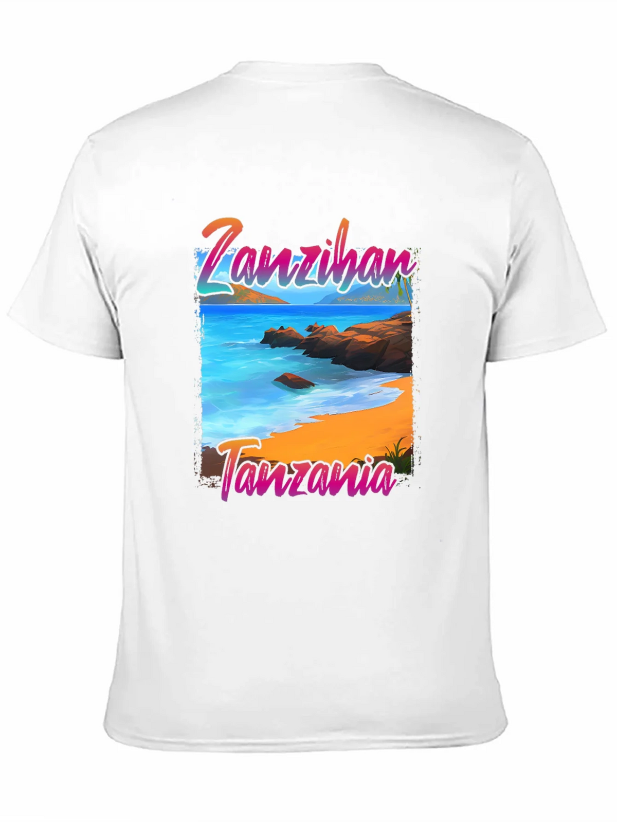 Zanzibar Tanzania Beach Graphic T-Shirt product image 10