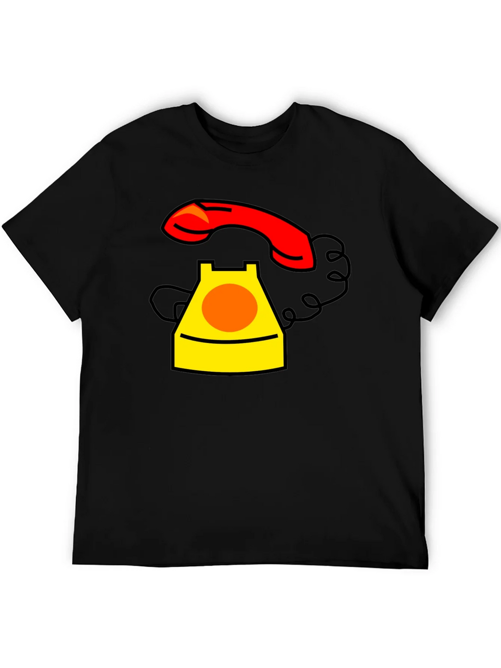 Retro Rotary Phone Graphic T-Shirt product image 5
