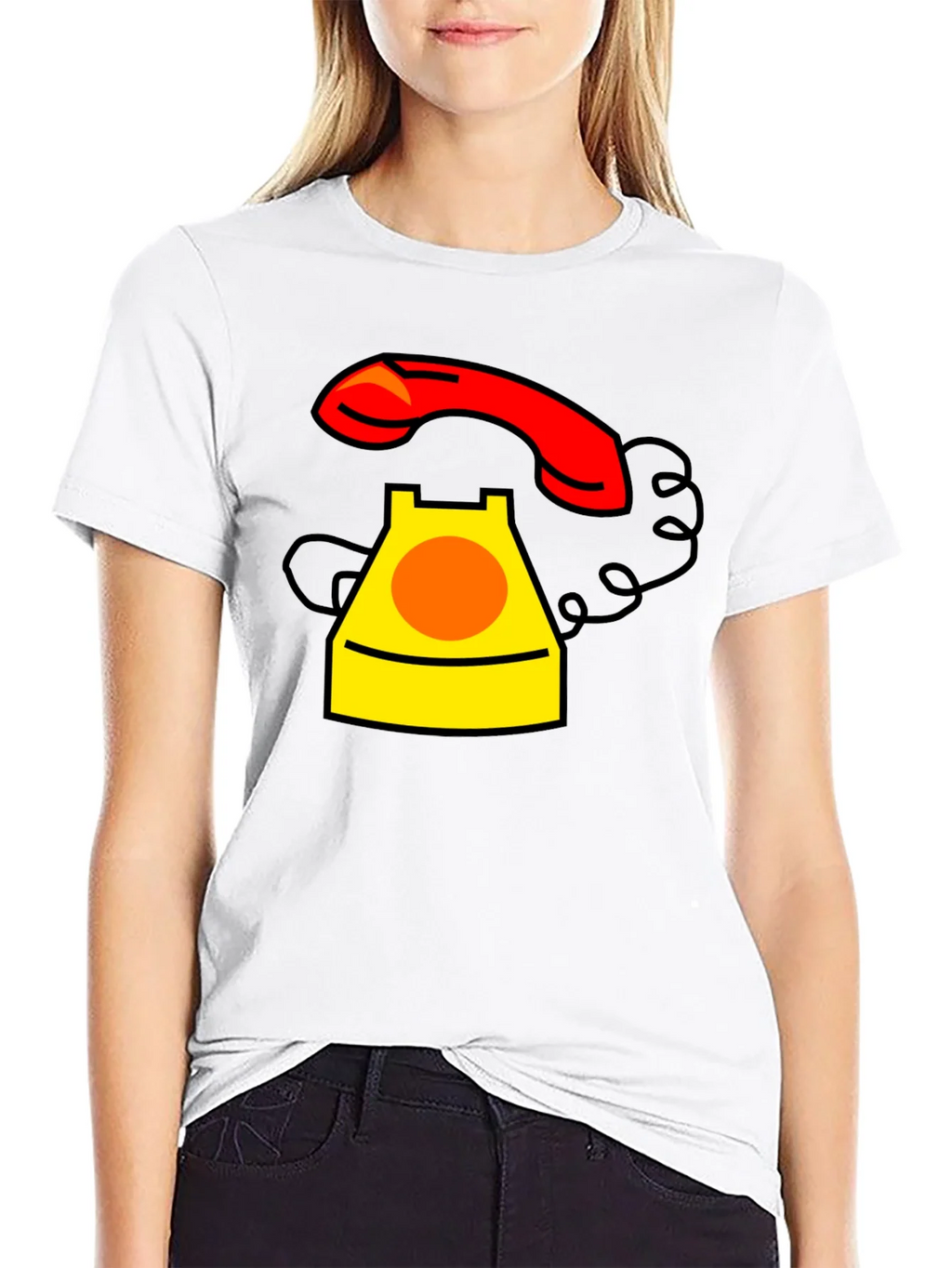 Retro Rotary Phone Graphic T-Shirt product image 8
