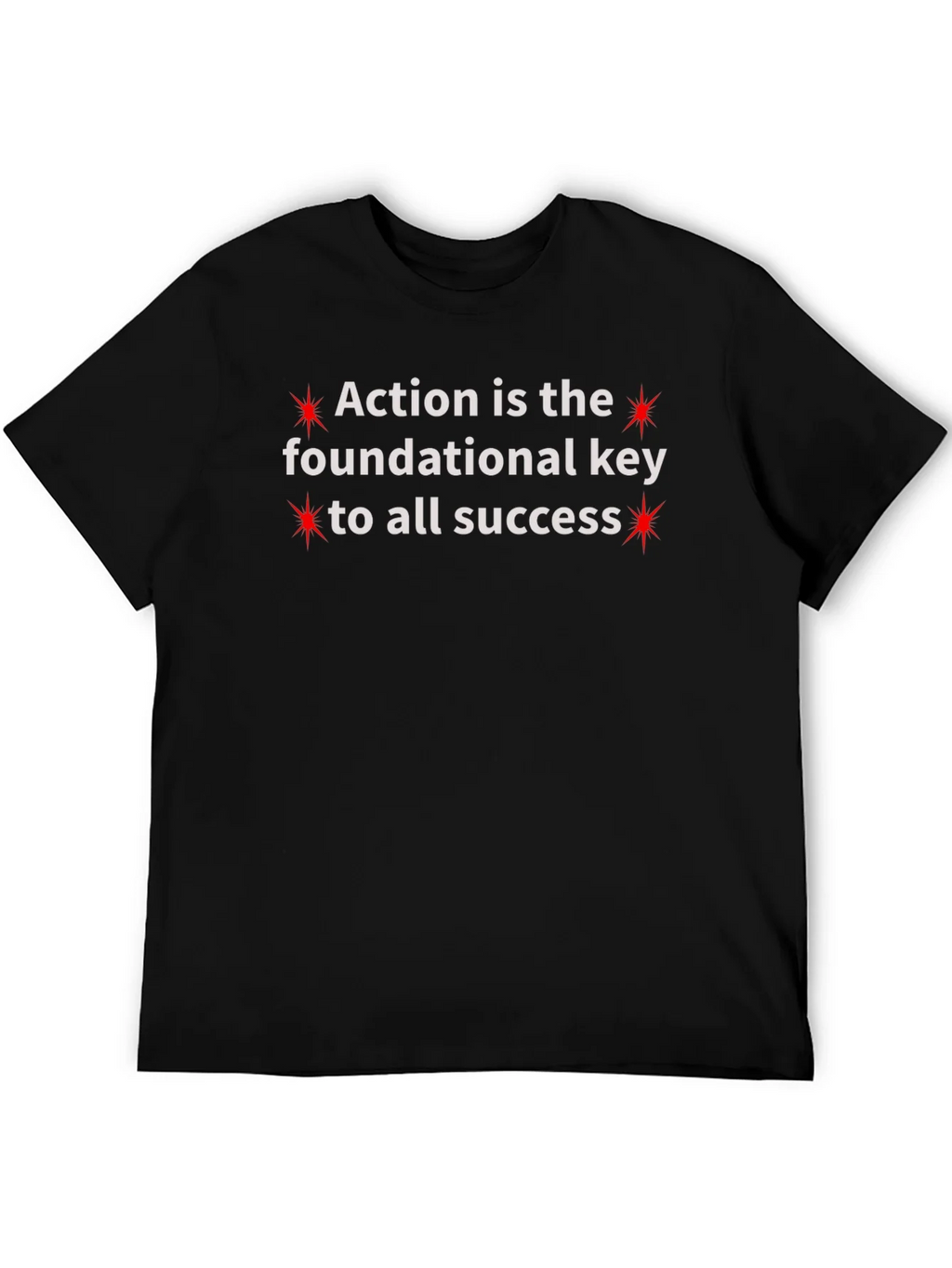 Action Is Key Crew Neck T-Shirt product image 5