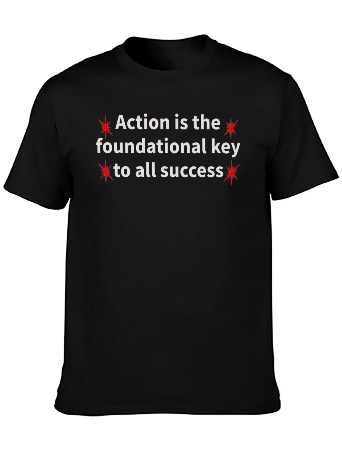 Action Is Key Crew Neck T-Shirt product image 3