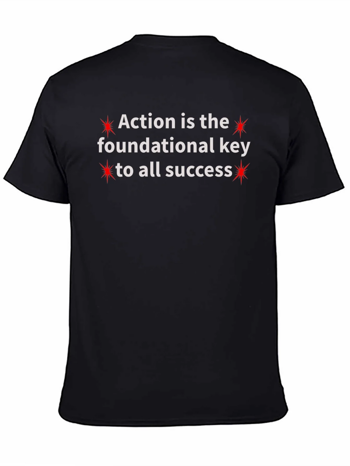 Action Is Key Crew Neck T-Shirt product image 4