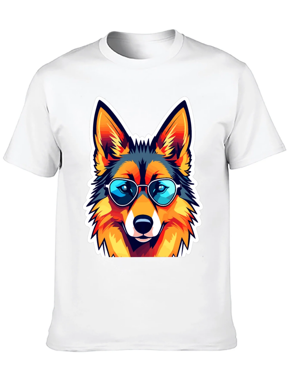 Cool Fox Graphic Tee - Unisex Black T-Shirt product image 9