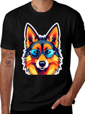Cool Fox Graphic Tee - Unisex Black T-Shirt product image 1