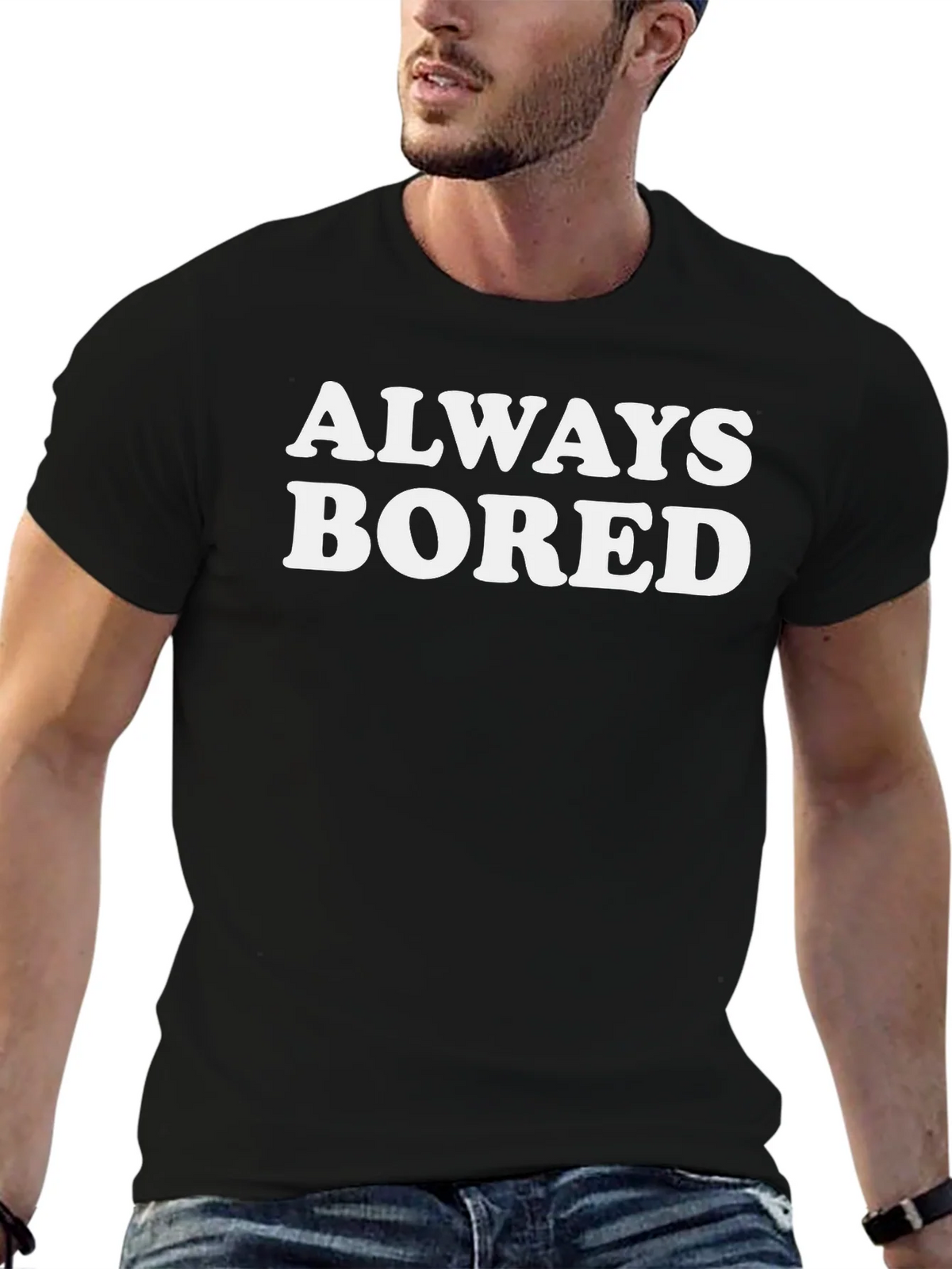 Always Bored Graphic T-Shirt - Unisex product image 6