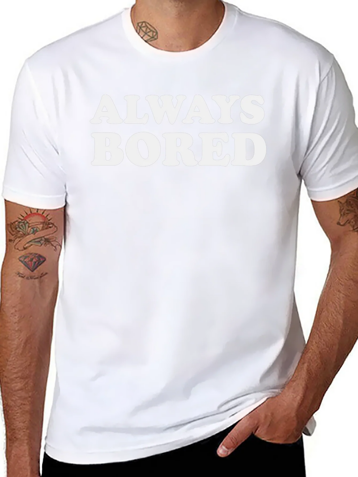 Always Bored Graphic T-Shirt - Unisex product image 7