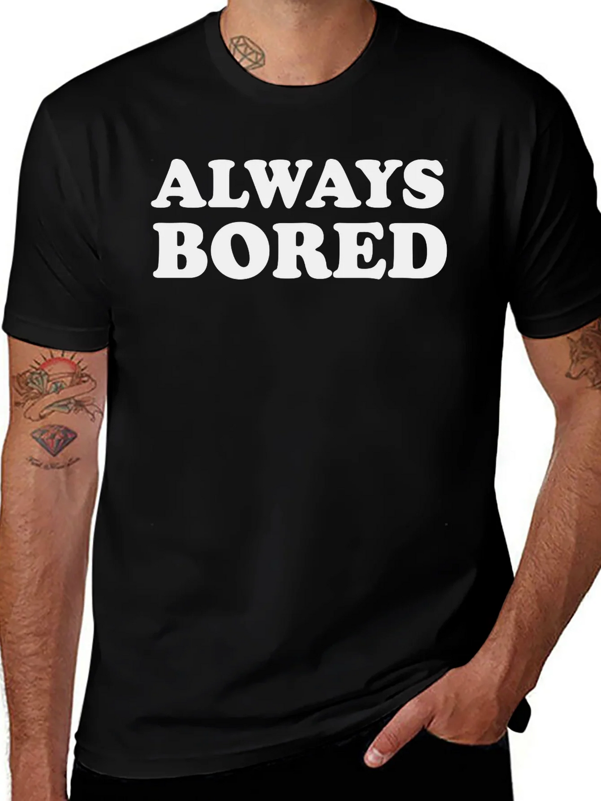 Always Bored Graphic T-Shirt - Unisex product image 1