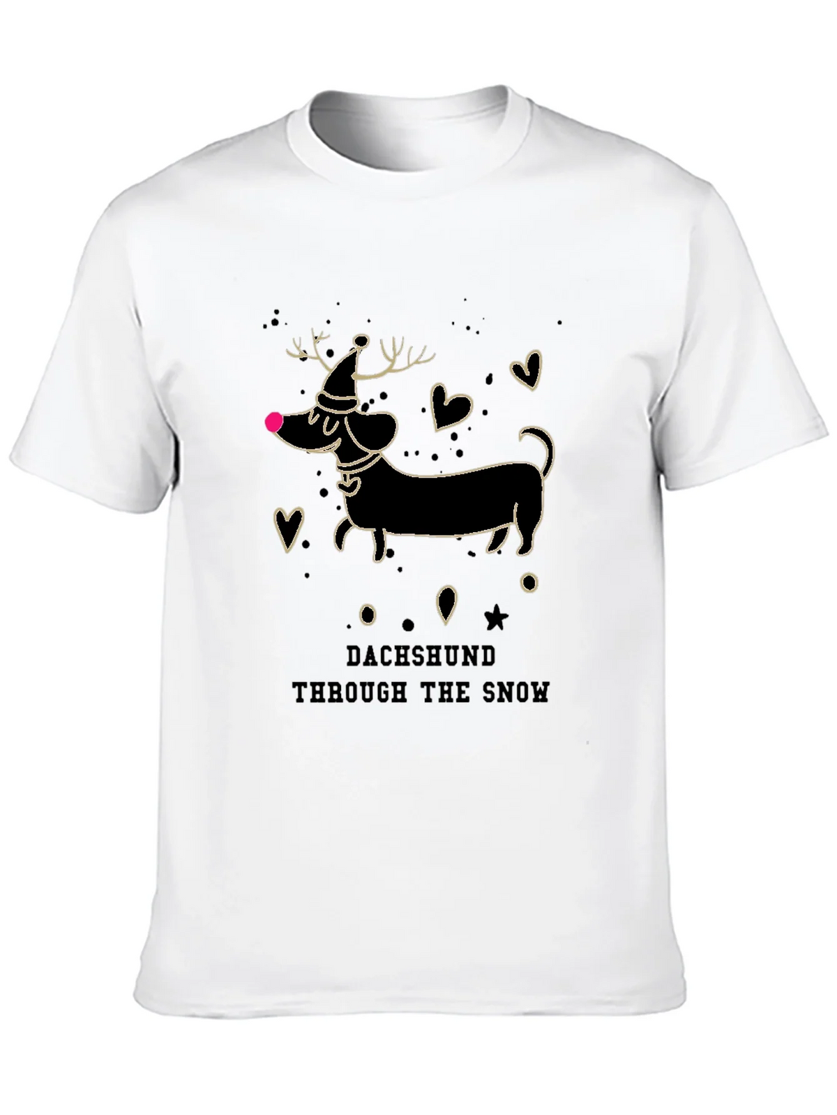 Dachshund Through the Snow Tee product image 9