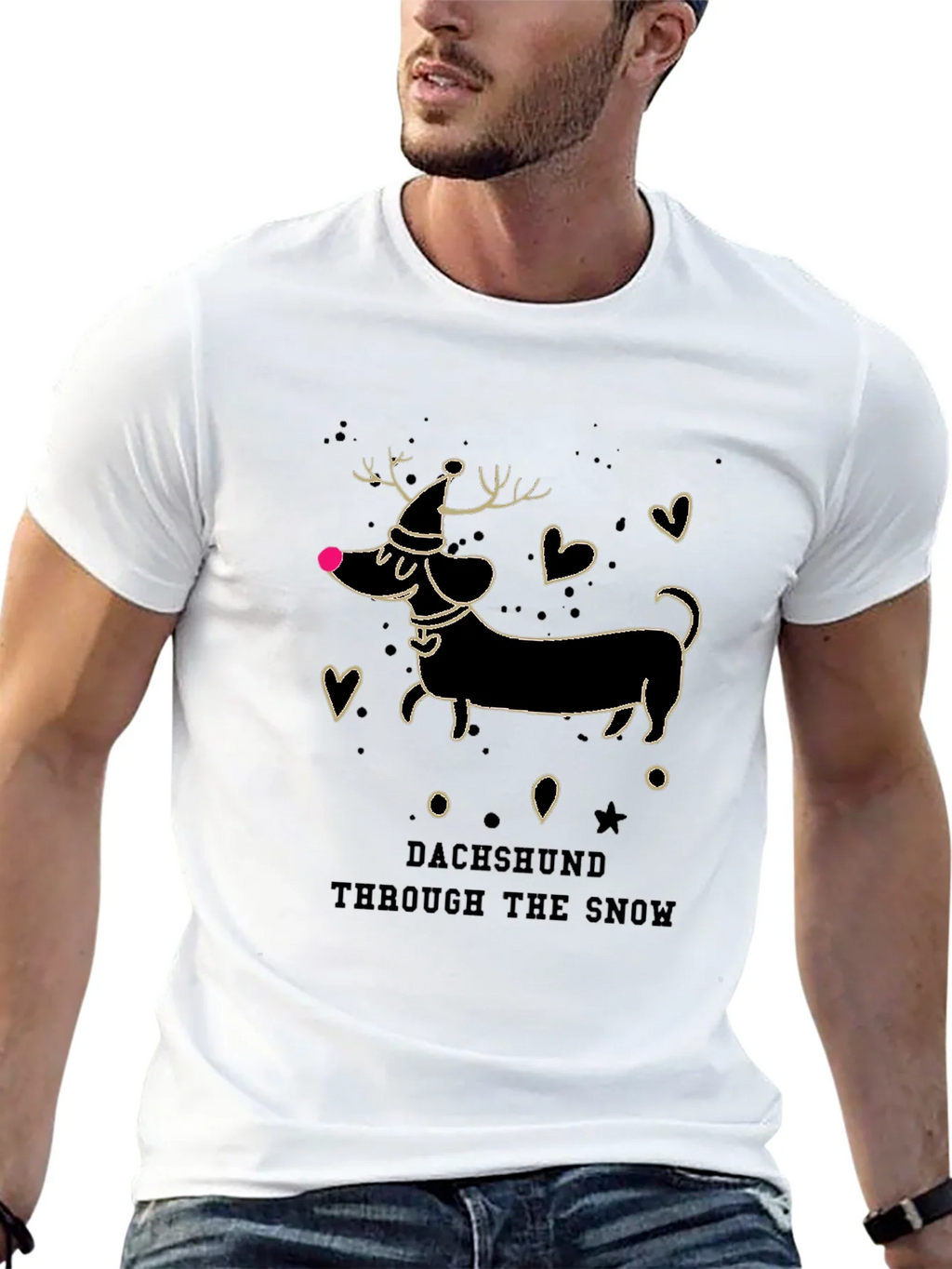 Dachshund Through the Snow Tee product image 12