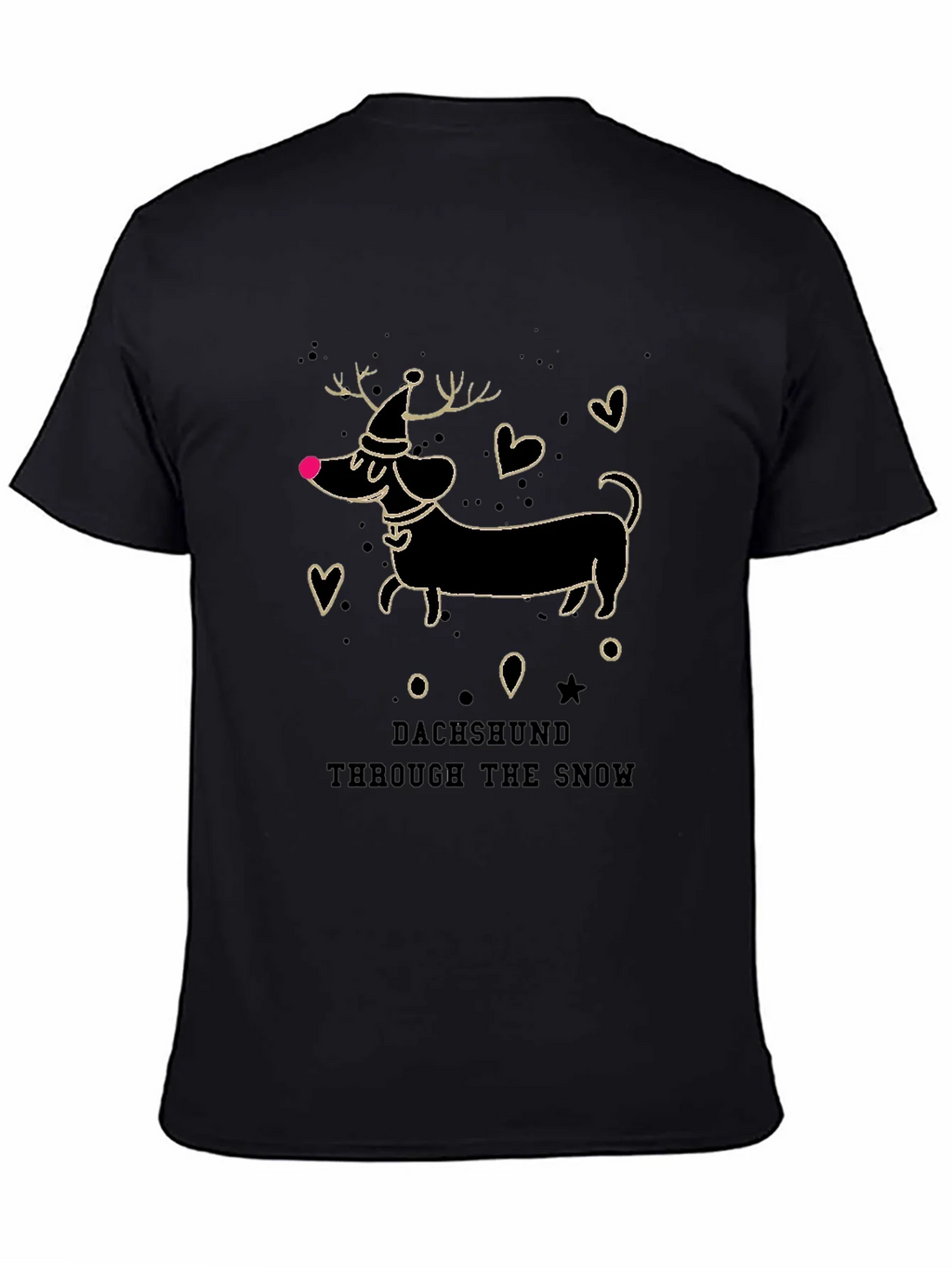 Dachshund Through the Snow Tee product image 4