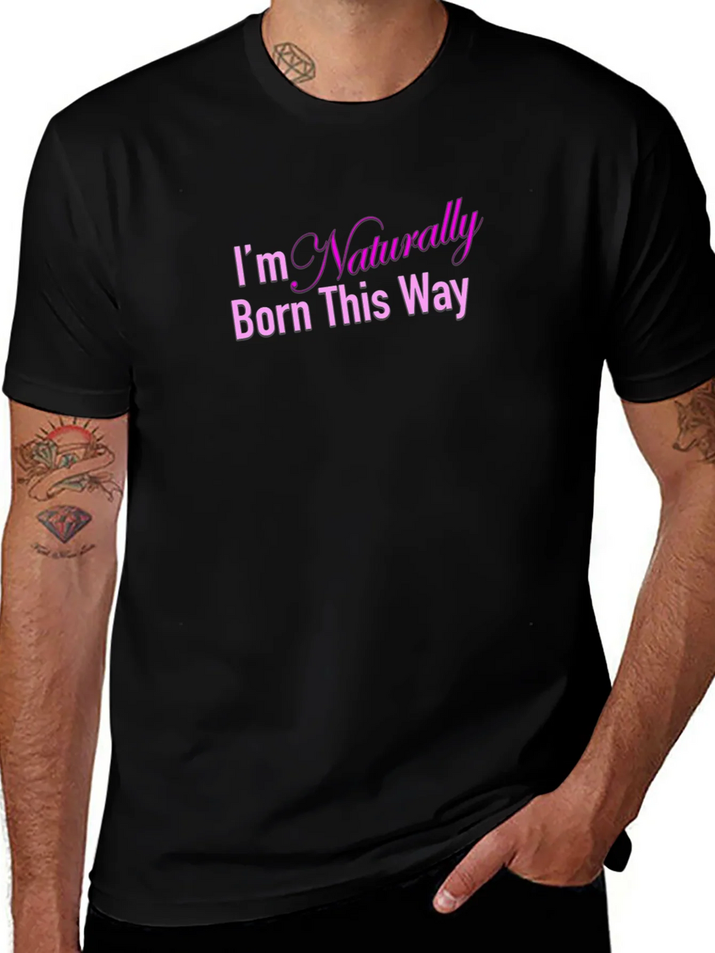 Naturally Born This Way Graphic Tee product image 1