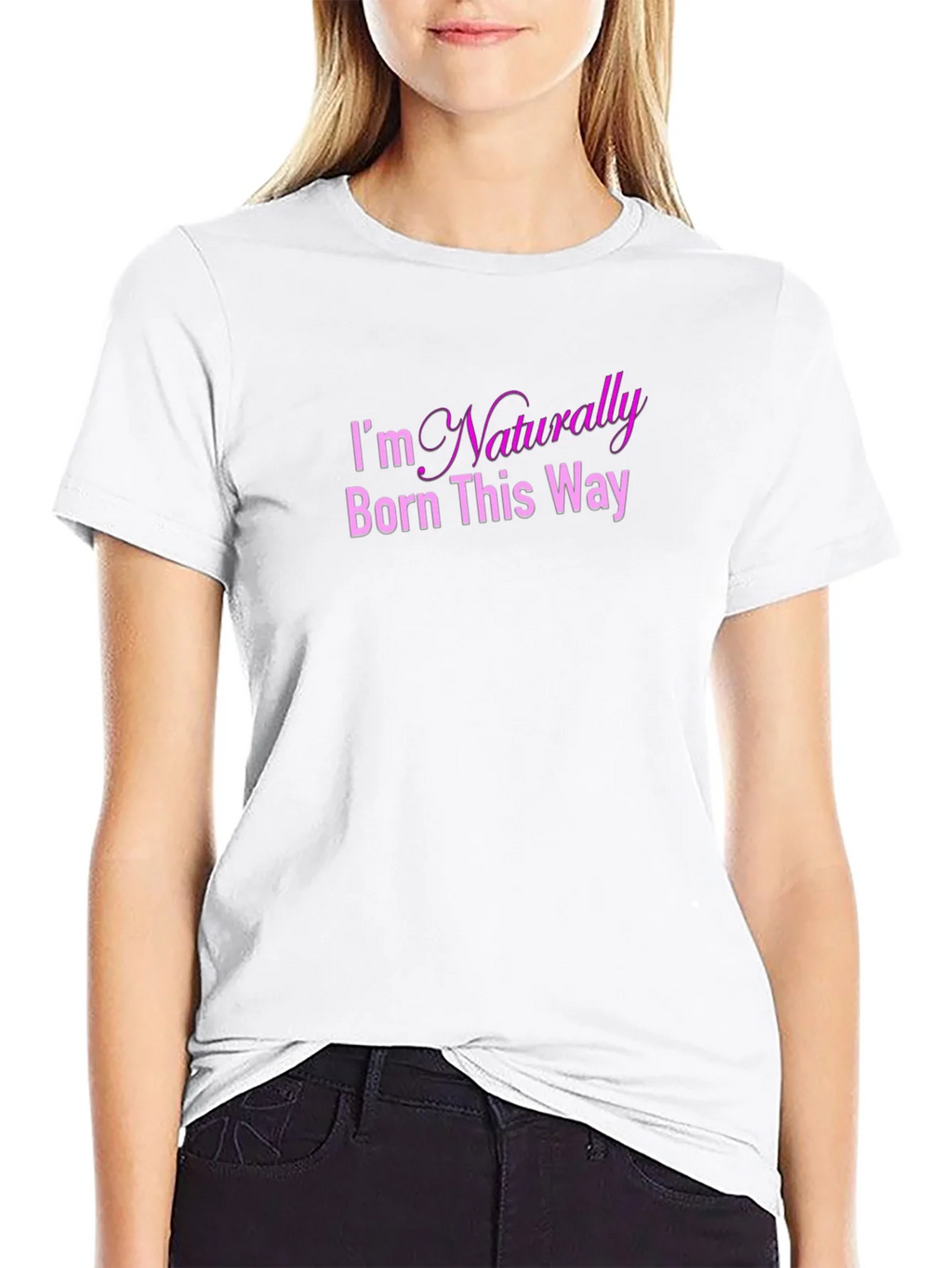 Naturally Born This Way Graphic Tee product image 8