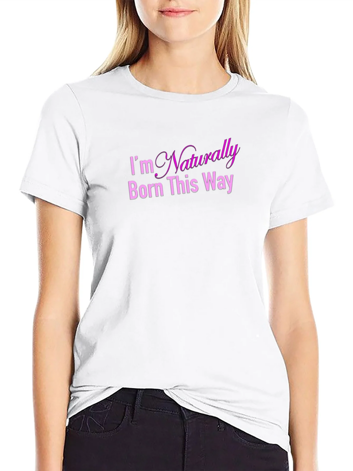 Naturally Born This Way Graphic Tee product image 8