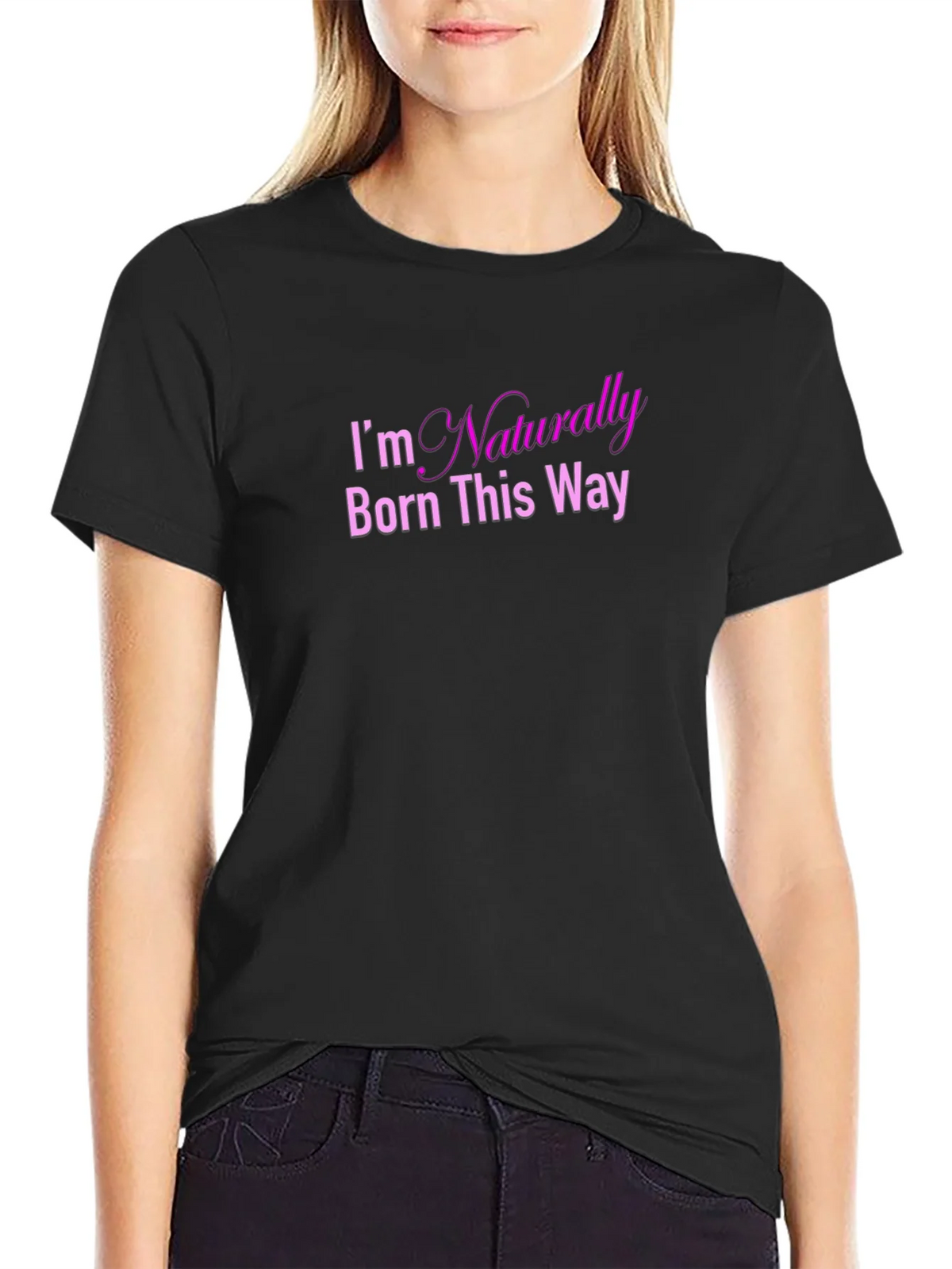 Naturally Born This Way Graphic Tee product image 2