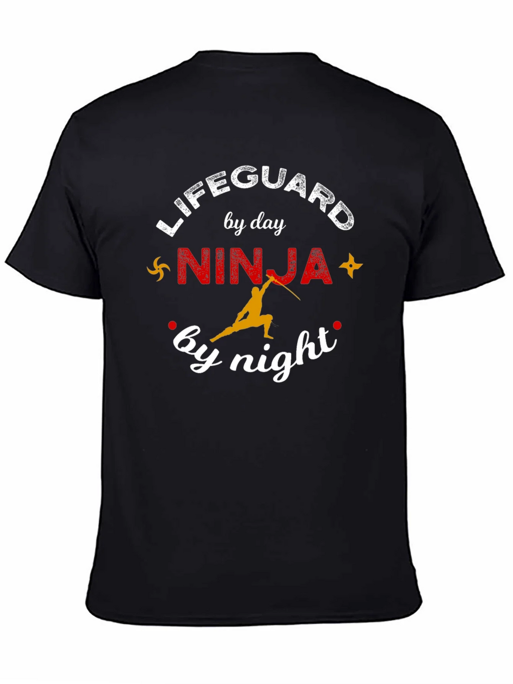 Lifeguard by Day Ninja by Night Graphic T-Shirt product image 4
