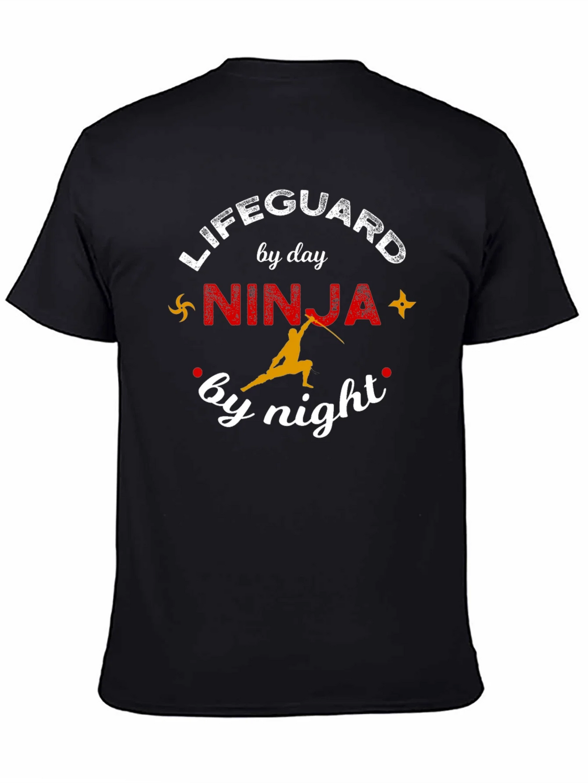 Lifeguard by Day Ninja by Night Graphic T-Shirt product image 4