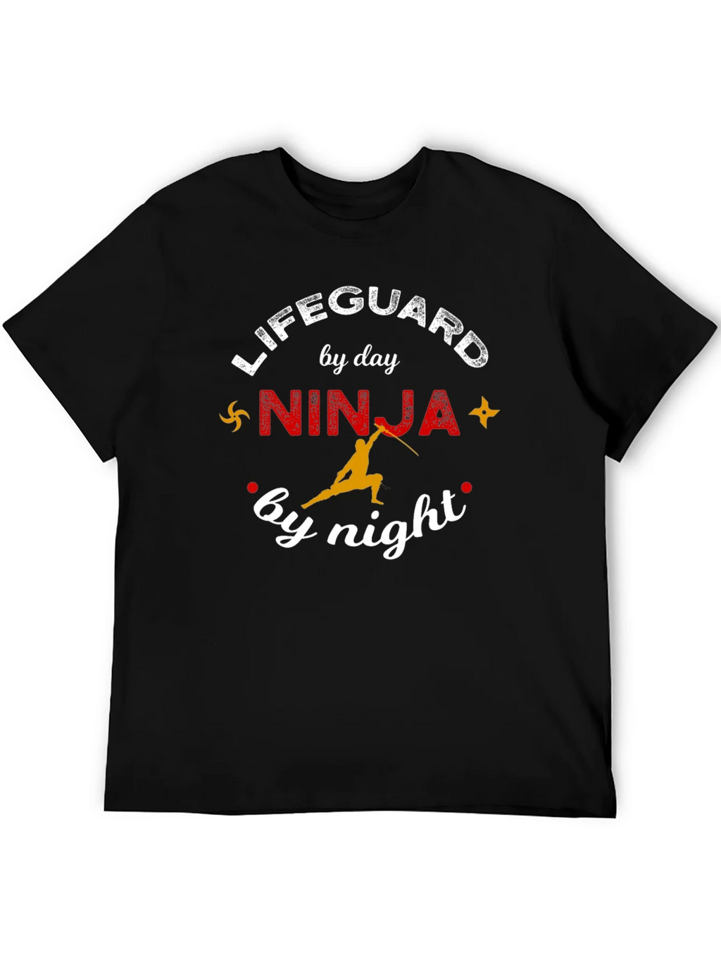 Lifeguard by Day Ninja by Night Graphic T-Shirt product image 5