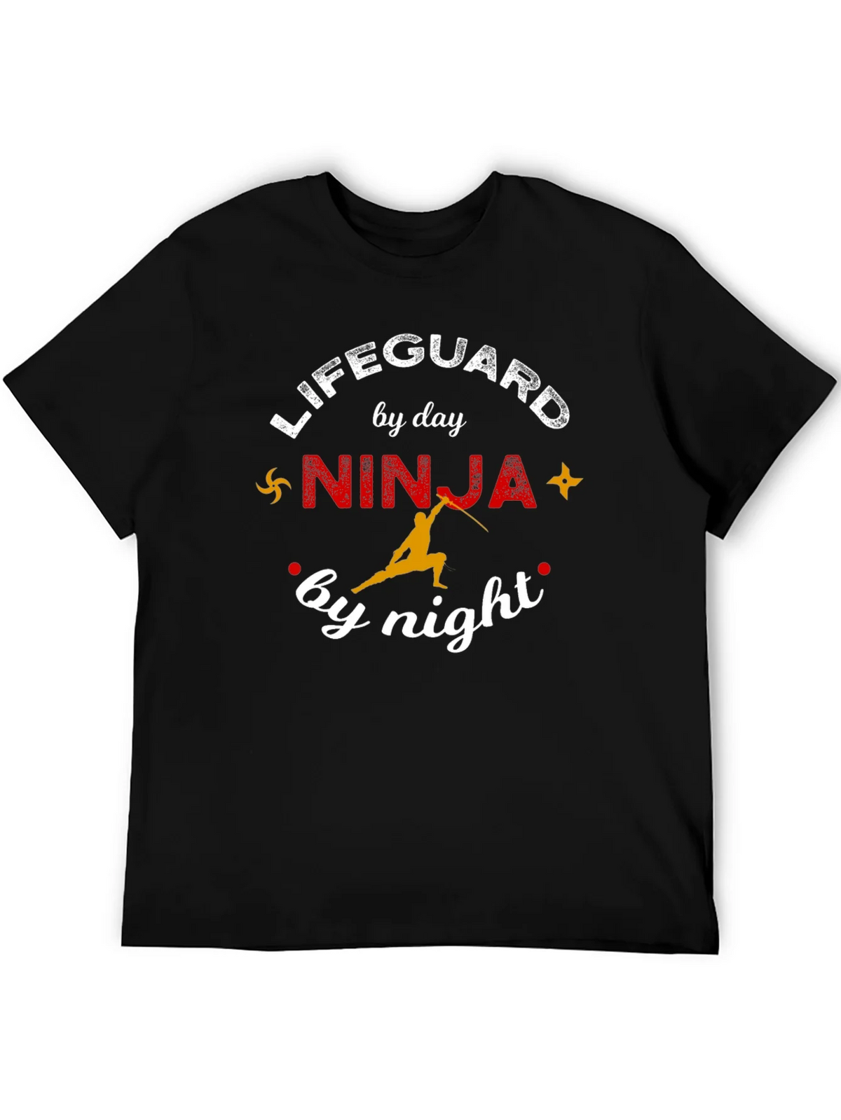 Lifeguard by Day Ninja by Night Graphic T-Shirt product image 5