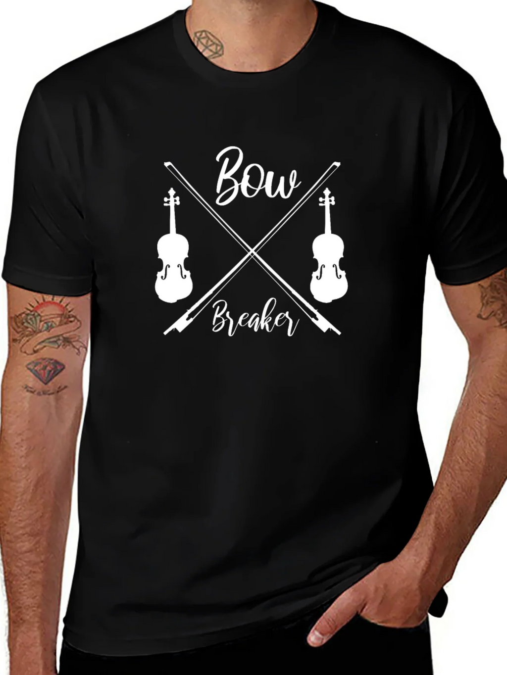 Bow Breaker T-Shirt - Musician Gift product image 1
