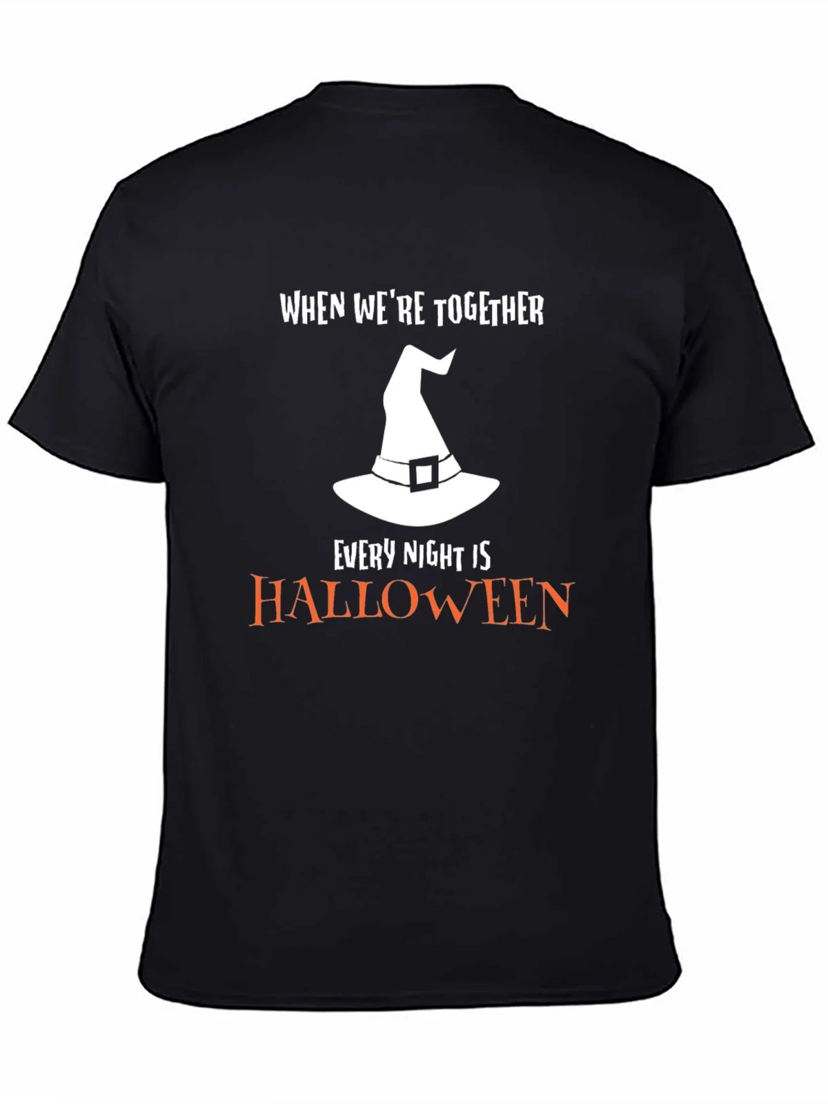 Halloween Couple T-Shirt - Every Night is Halloween