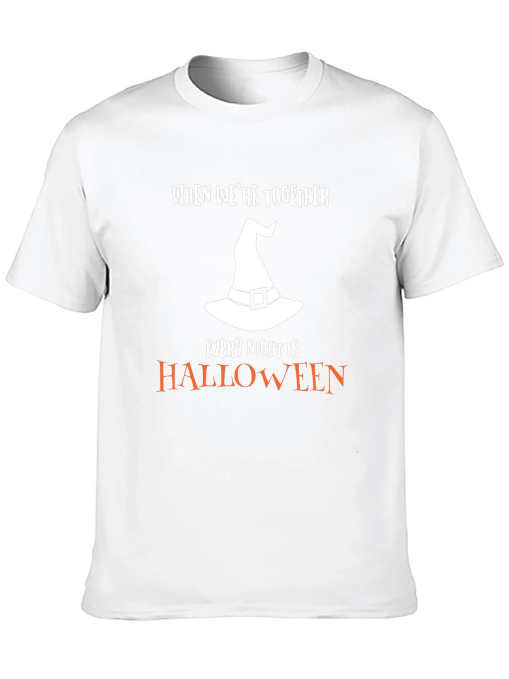 Halloween Couple T-Shirt - Every Night is Halloween