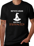 Halloween Couple T-Shirt - Every Night is Halloween
