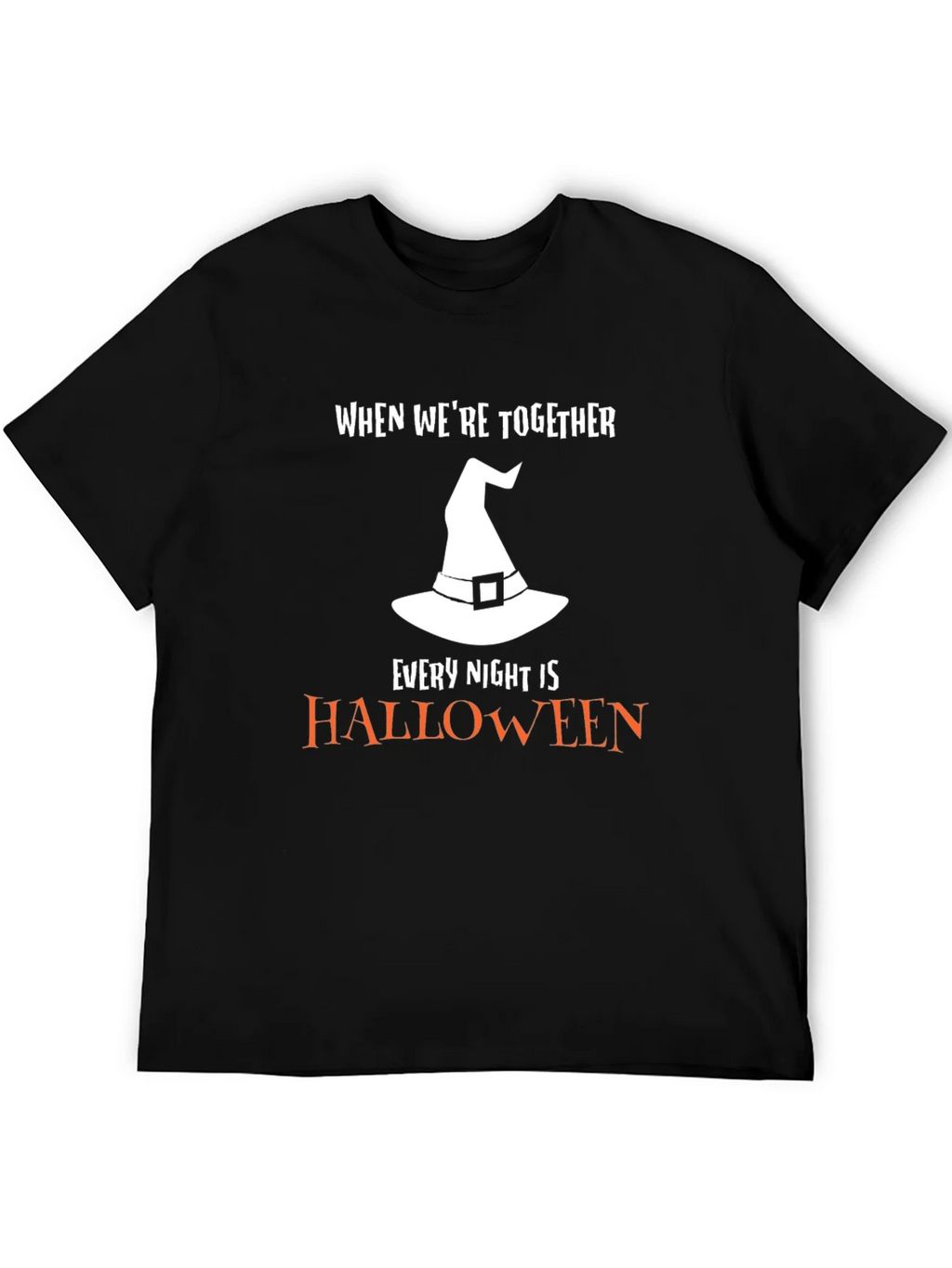 Halloween Couple T-Shirt - Every Night is Halloween