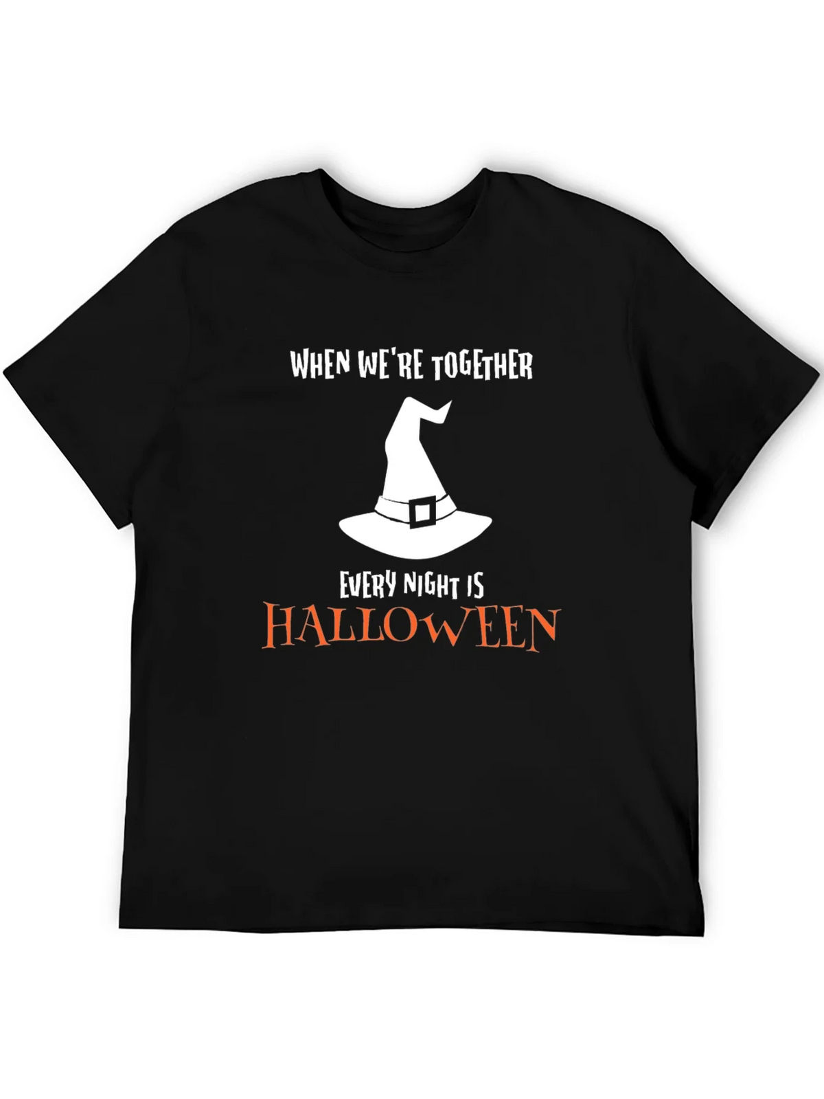 Halloween Couple T-Shirt - Every Night is Halloween